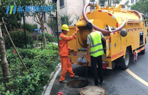 江阴月城镇雨污管道清淤疏通